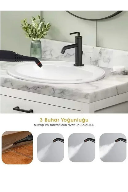 Classen Smart Çok Fonksiyonlu Güçlü Buharlı Temizleyici Makinesi (5643)