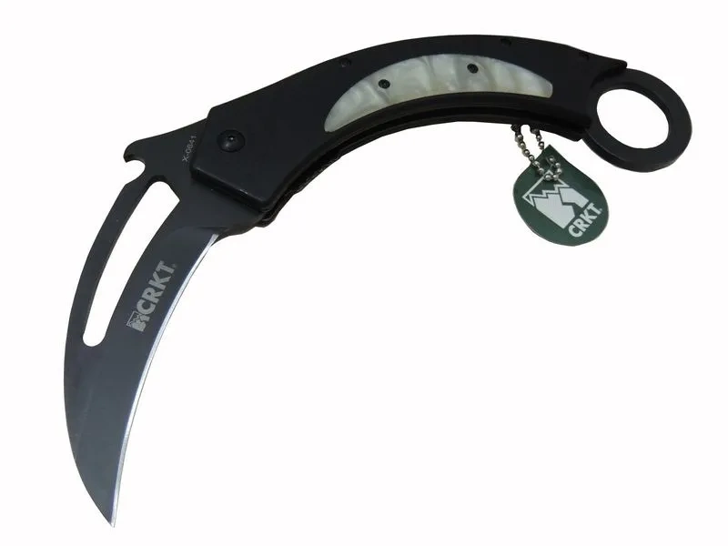 Crkt Blacsrambit Siyah X 0641 Bk Outdoor Çakı 22 Cm - Açacaklı, Kılıflı, Kutulu