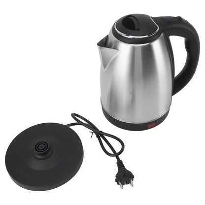 Crown CRW-7102 1500W 1.8 Litre Lüks Çelik Su Isıtıcı Kettle İnox (5643)