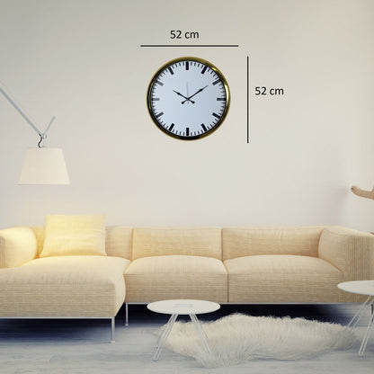 Gold Ivory Prime 52 x 52 Cm Duvar Saati