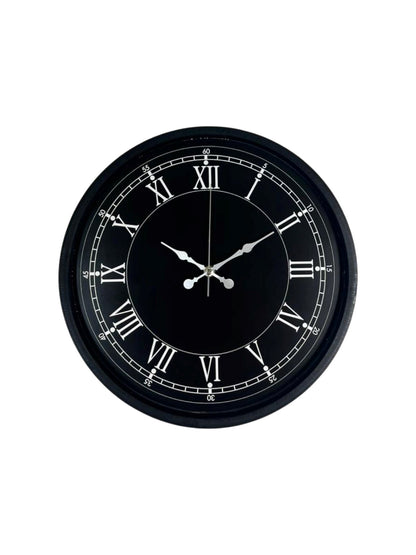 36 Cm Modern Siyah Duvar Saati