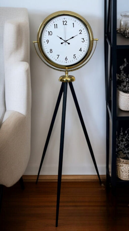 Luxury Gold Tripod Ayaklı Saat