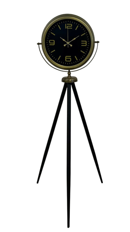 Zamanın Asaleti Eskitme Tripod Ayaklı Saat