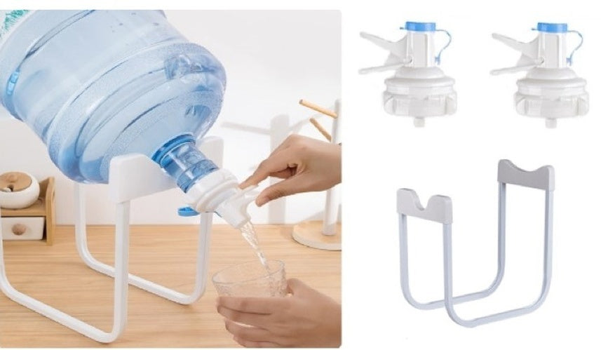 Damacana Musluk Başlığı ve Metal Ayak Stand Seti (5643)