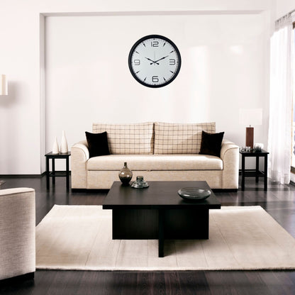 Siyah Modern Harmony 52 x 52 Cm Duvar Saati