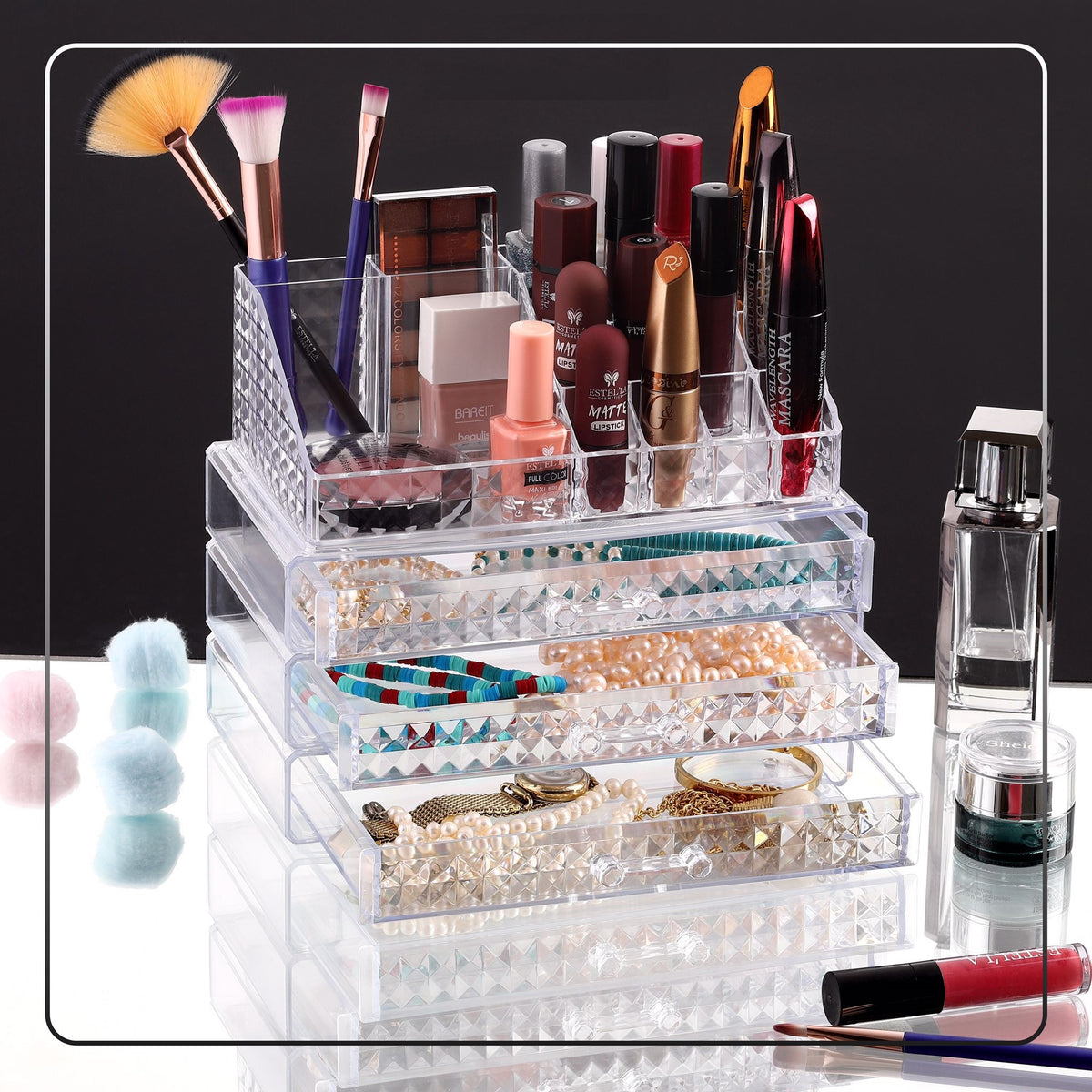 DIAMOND KLASİK ORGANİZER - 3 ÇEKMECE (5643)
