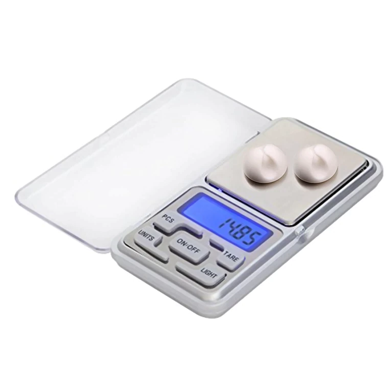 Dijital Hassas Cep Terazi 500 Gr 0.01 Taksimat Notebook (5643)