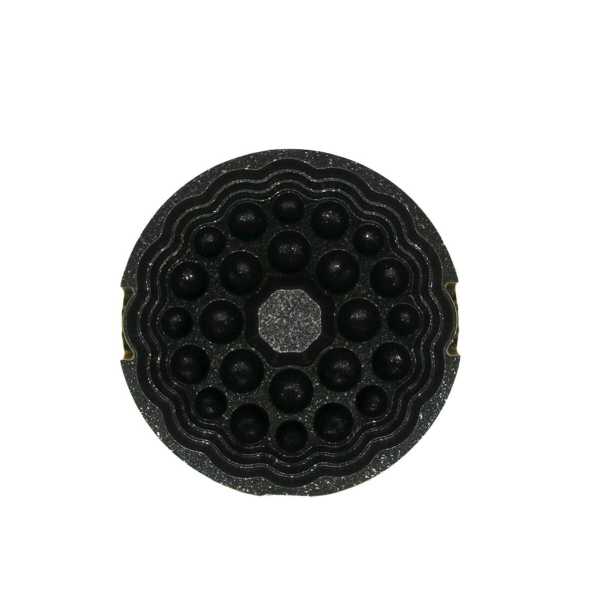 DÖKÜM GÖBEKLİ KEK KALIP ATOM ÇAP: 26CM - DERİNLİK: 8CM (5643)