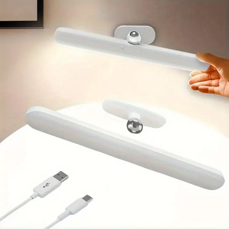 Dokunmatik USB İle Şarj Olabilen 27 cm Led Aydınlatma Makyaj Aynası Işığı (5643)