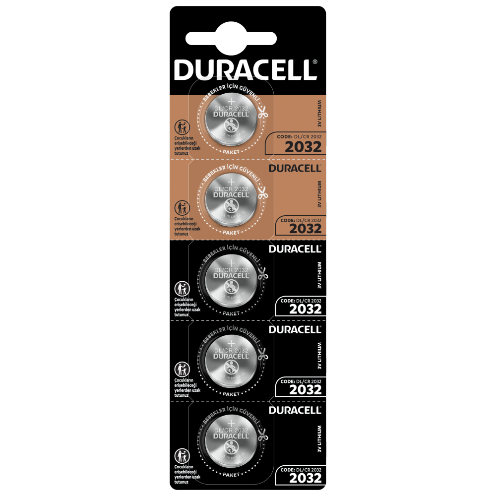 DURACELL 2032 PARA PİLİ 5Lİ KART (5643)