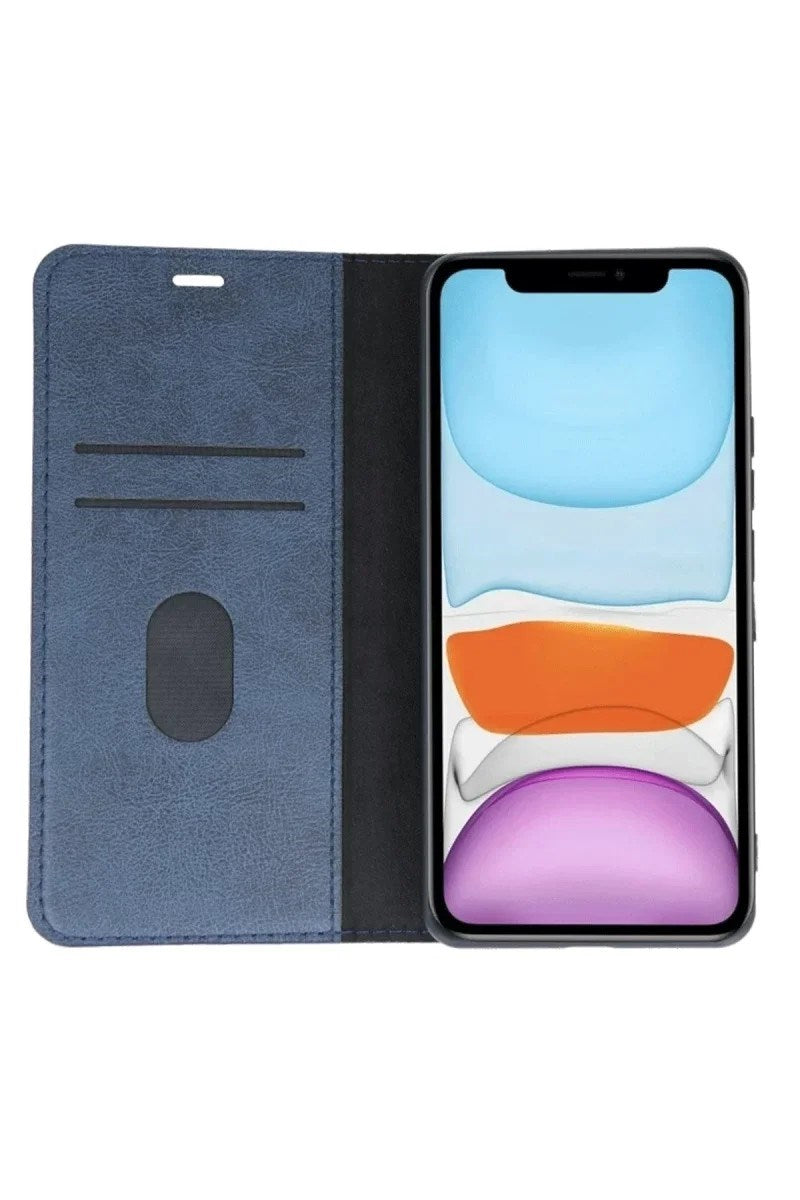 iPhone 11 Kılıf Trend S Plus Kapaklı Kılıf - Taba