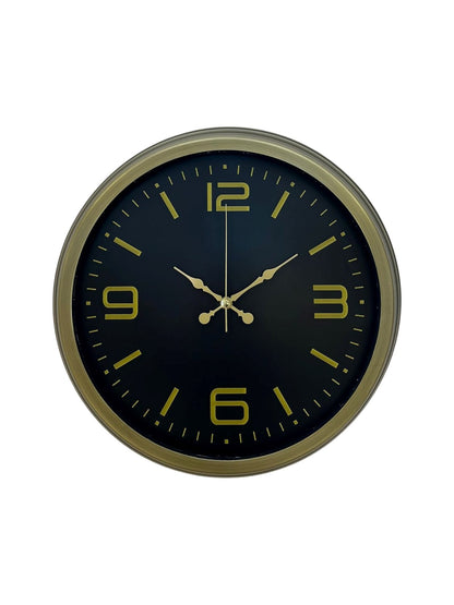 40 Cm Metal Eskitme Vintage Duvar Saati
