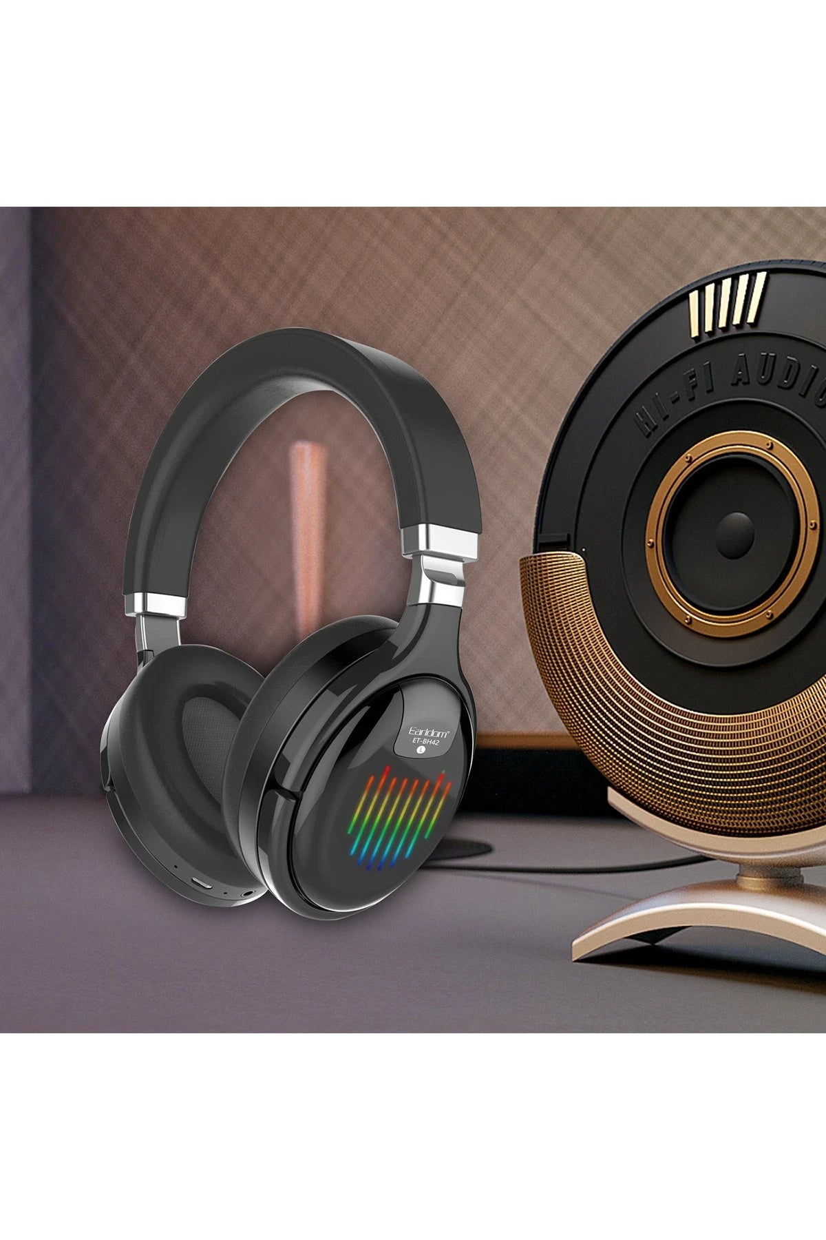 Earldom BH42 Kafaüstü Gaming Bluetooth Kulaklık - Siyah