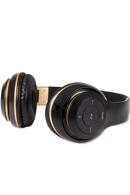 Earldom BH43 Katlanabilir Kafaüstü Bluetooth Kulaklık - Siyah