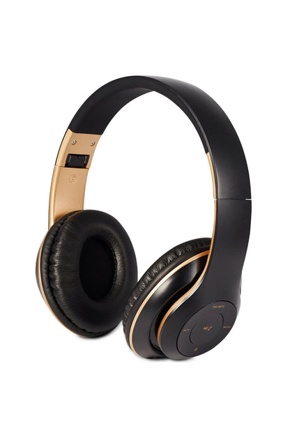 Earldom BH43 Katlanabilir Kafaüstü Bluetooth Kulaklık - Siyah