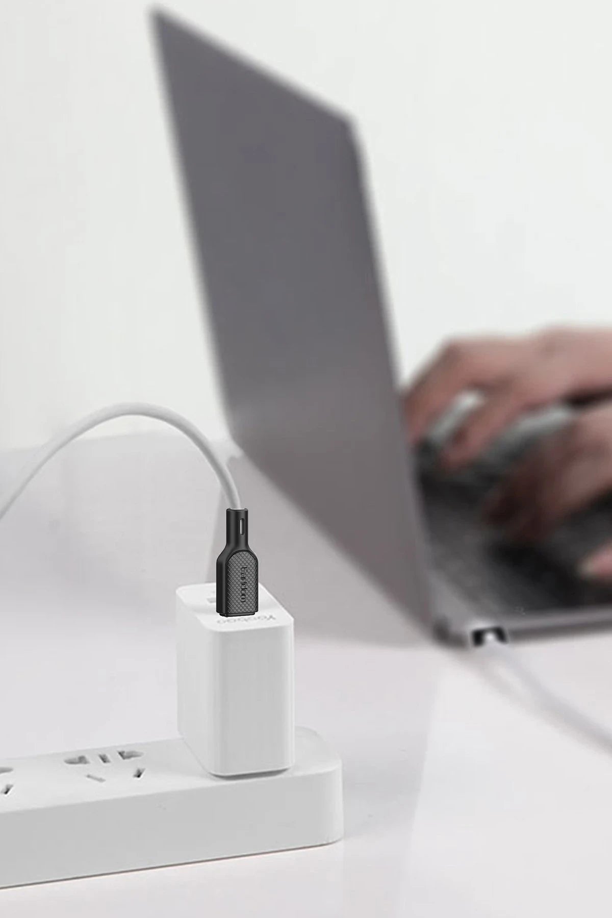 Earldom EC-153C 1M 3A Type-C to Type-C PD Hızlı Şarj Kablosu - Beyaz