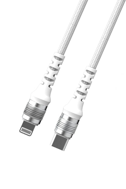 Earldom EC-155C-i 1.2M 20W Type-C to Lightning PD Hızlı Şarj Kablosu - Beyaz