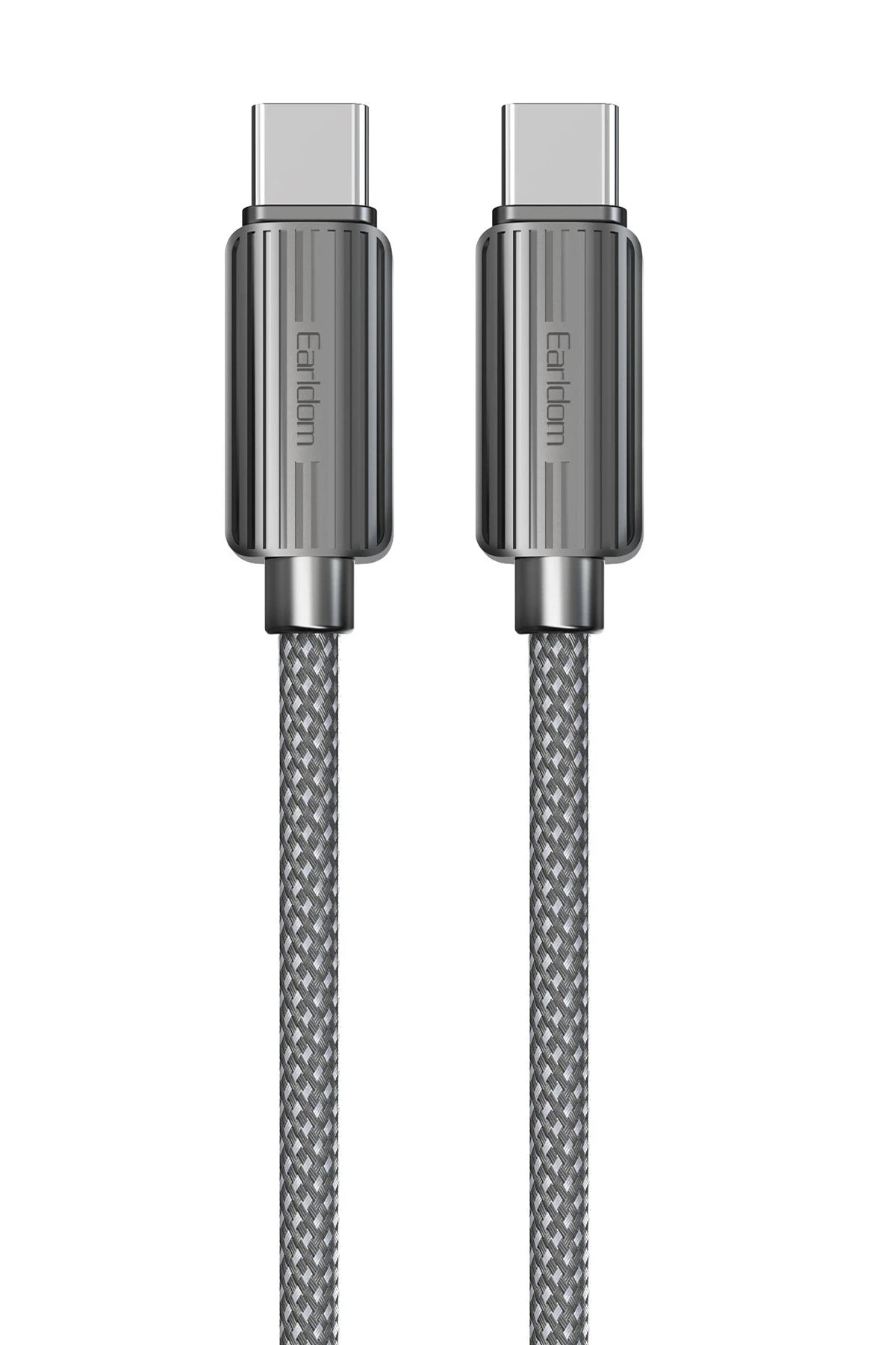 Earldom EC-188CL 1M 30W Hasırlı Type-C to Lightning PD Hızlı Şarj Kablosu - Siyah