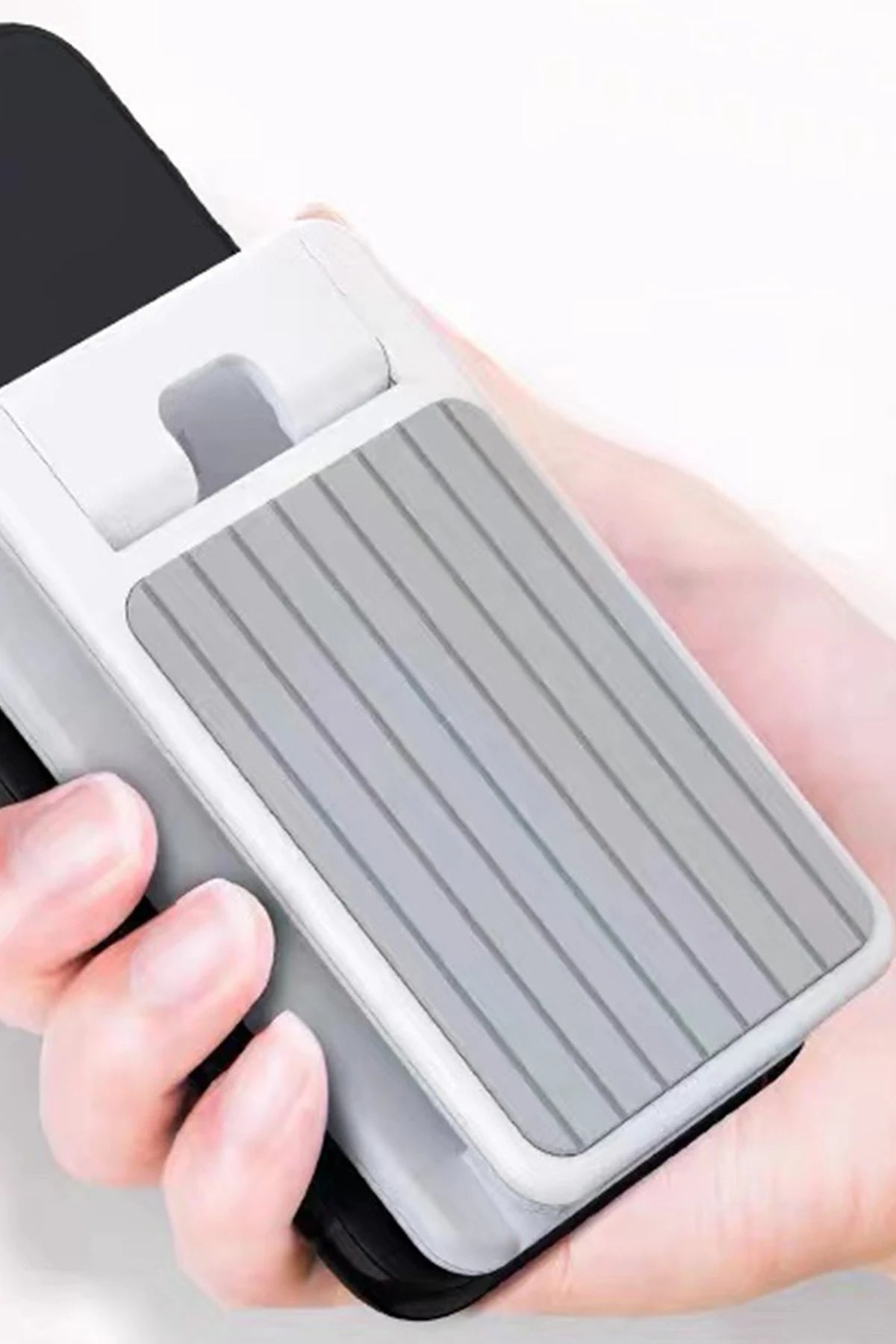 Earldom EH101 Katlanabilir Masaüstü Telefon Tablet Tutucu - Beyaz