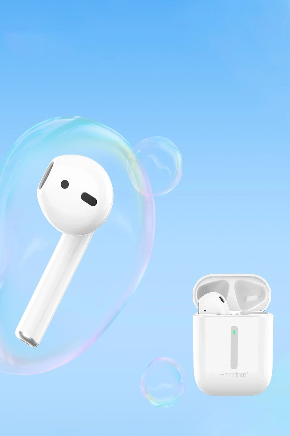 Earldom TWS30 BT 5.3 IPX4 Su Geçirmez Özellikli Kablosuz Airpods Kulaklık - Beyaz