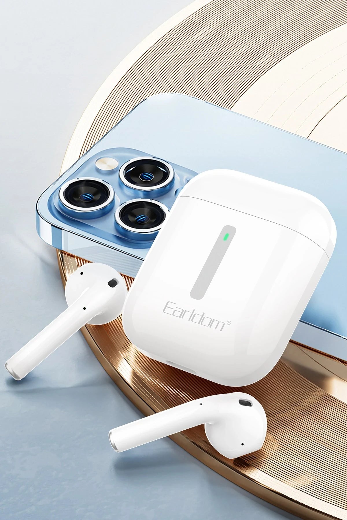 Earldom TWS30 BT 5.3 IPX4 Su Geçirmez Özellikli Kablosuz Airpods Kulaklık - Beyaz