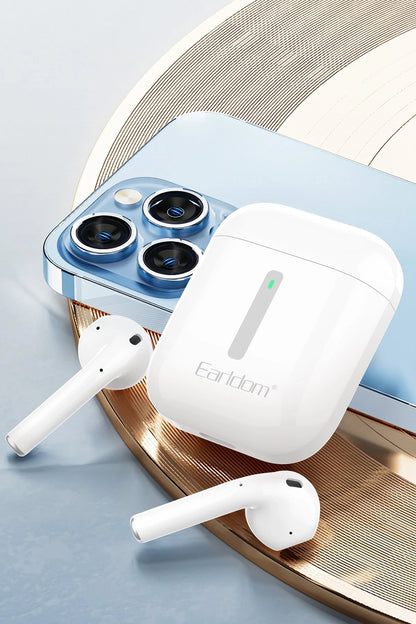 Earldom TWS30 BT 5.3 IPX4 Su Geçirmez Özellikli Kablosuz Airpods Kulaklık - Beyaz