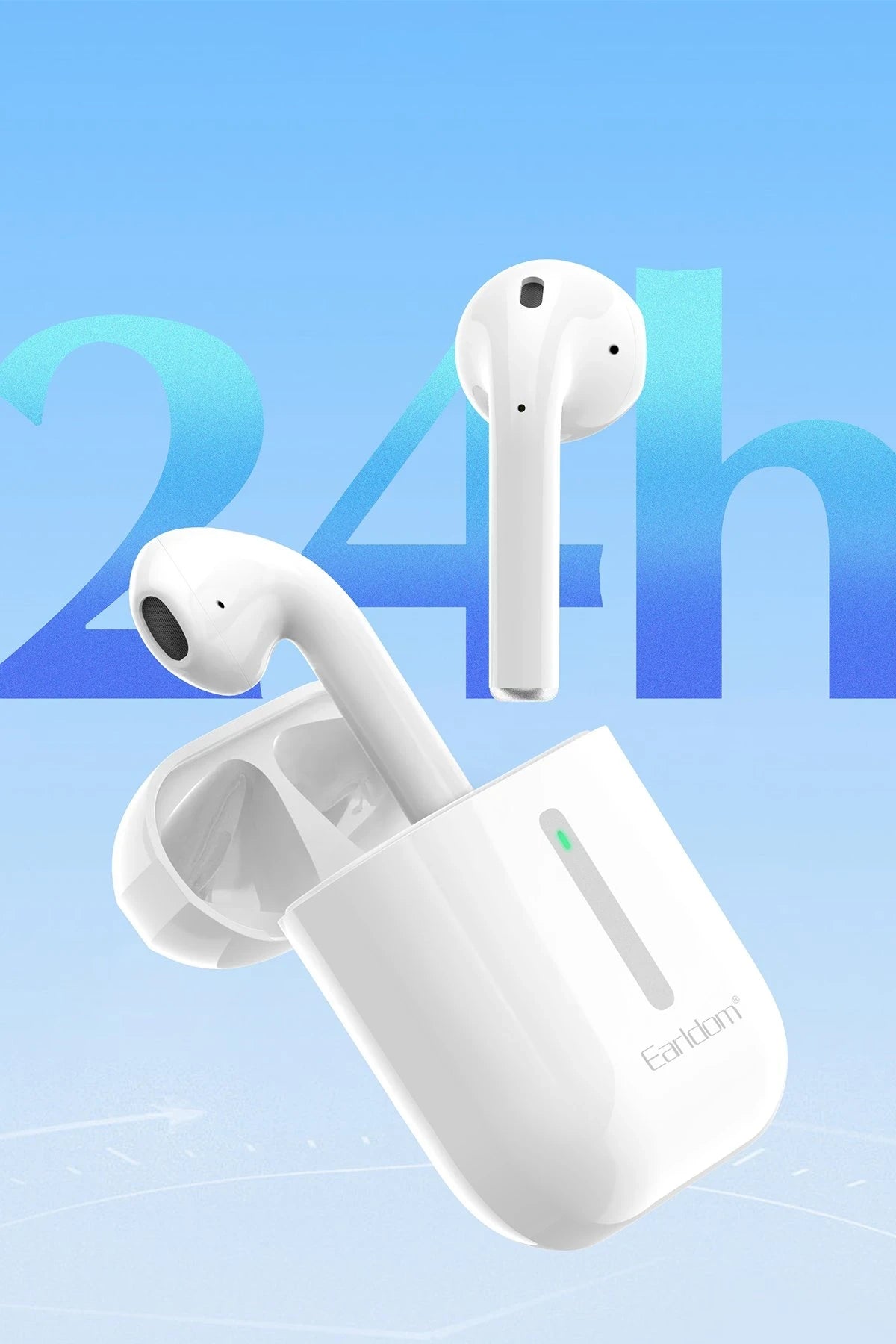 Earldom TWS30 BT 5.3 IPX4 Su Geçirmez Özellikli Kablosuz Airpods Kulaklık - Beyaz