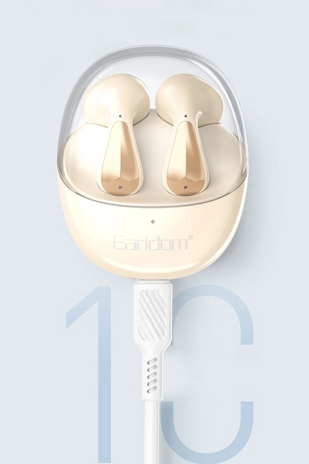 Earldom TWS33 BT 5.3 Kablosuz Airpods Kulaklık - Gold