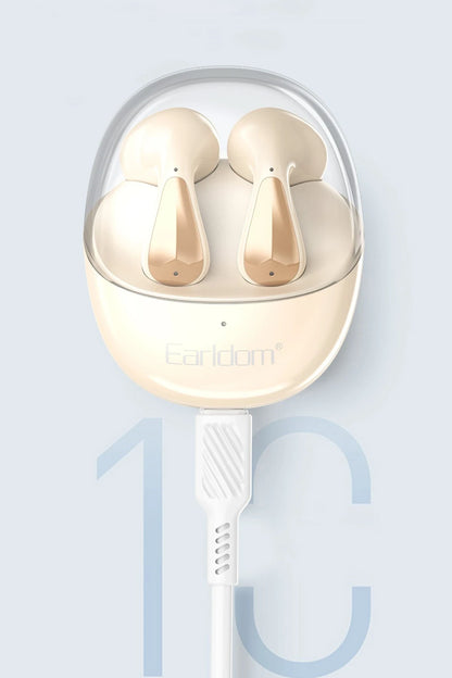 Earldom TWS33 BT 5.3 Kablosuz Airpods Kulaklık - Gold