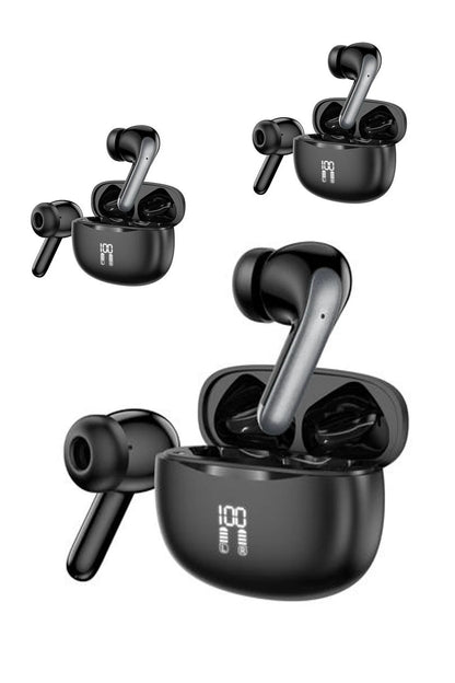 Earldom TWS36 Aktif Gürültü Engelleyici Özellikli Bluetooth 5.3 Kablosuz Airpods Kulaklık - Siyah