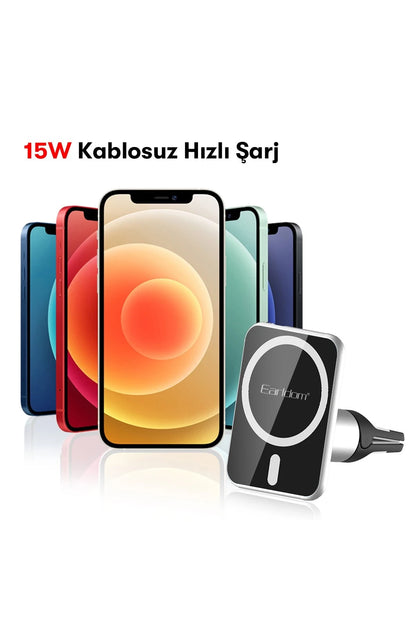 Earldom WC14 Magsafe Araç Tutucu - Siyah