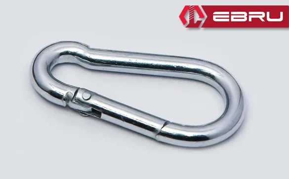 Ebru Yaylı Karabina, Çengel, Kanca 5mm - 50 Adet