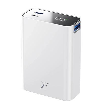 PW501 20.000 mAh Dijital Göstergeli 2 Adet 45W Type-C ve 22.5W USB Çıkışlı Şarj PD Hızlı Şarj Powerbank - Beyaz