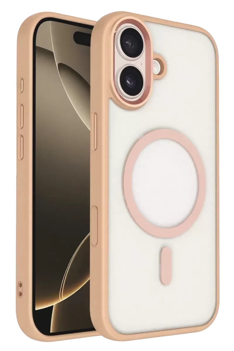iPhone 16 Terea Magsafe Kapak - Pembe