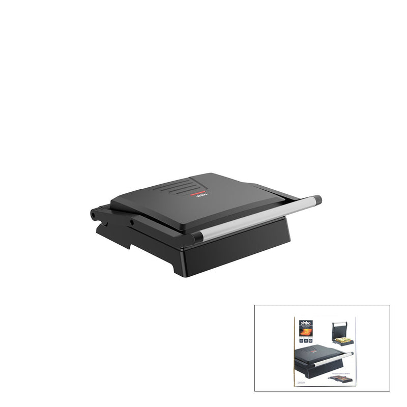 ELEKTRİKLİ TOST MAKİNESİ 4 DİLİM 180° AÇILIR ÜST GÖVDE = IZGARA KULLANIM 1000W SSM-2594 (5643)