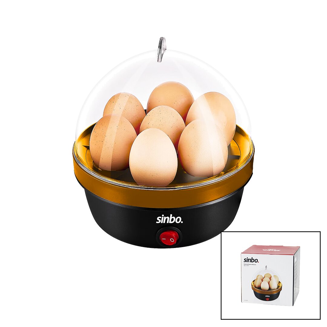 ELEKTRİKLİ YUMURTA PİŞİRME MAKİNESİ 7 YUMURTA=NORMAL - RAFADAN - KATI 350W SEB-5806 (5643)