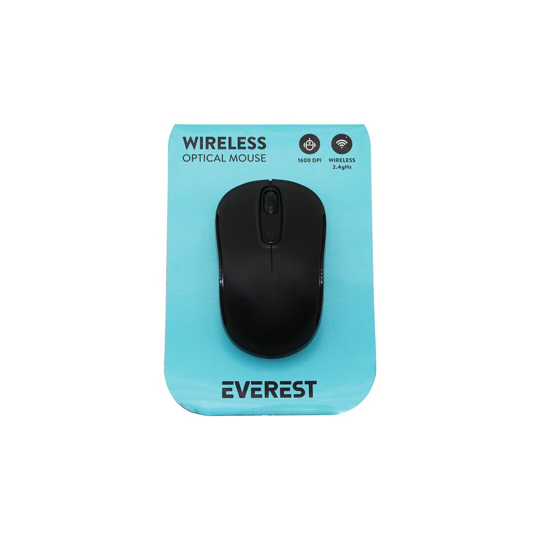 EVEREST SM-804 WİRELESS - KABLOSUZ 1600DPI USB OPTİCAL MOUSE VAKUM AMBALAJ (5643)