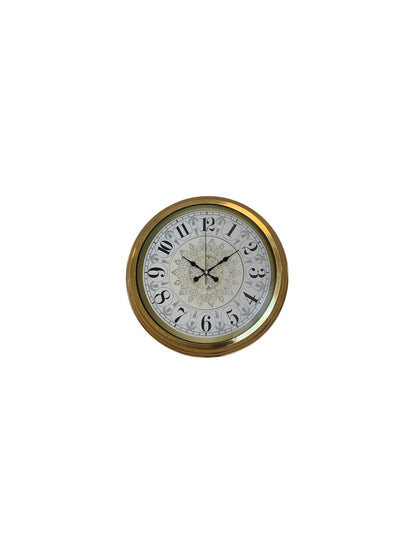 Gold Zarif 40 Cm Metal Duvar Saati