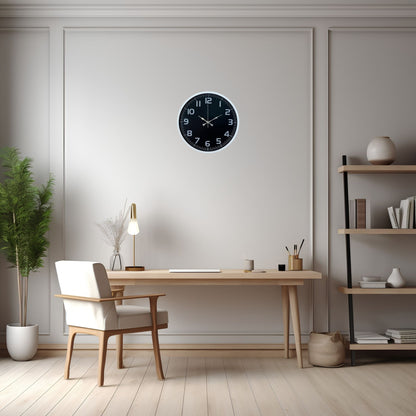 Beyaz Elegance 36 Cm Duvar Saati