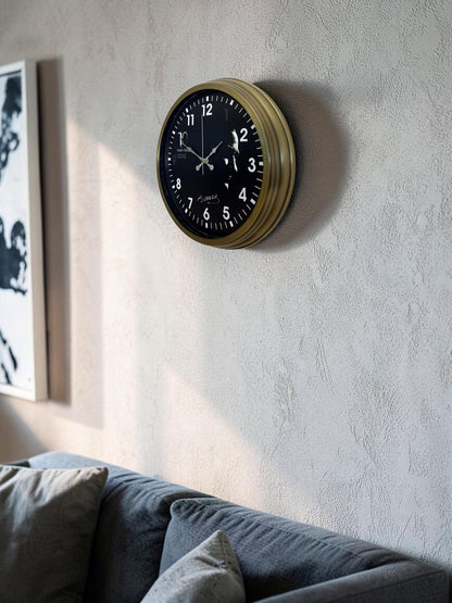Vintage Prestige 40 Cm Eskitme Atatürk Duvar Saati
