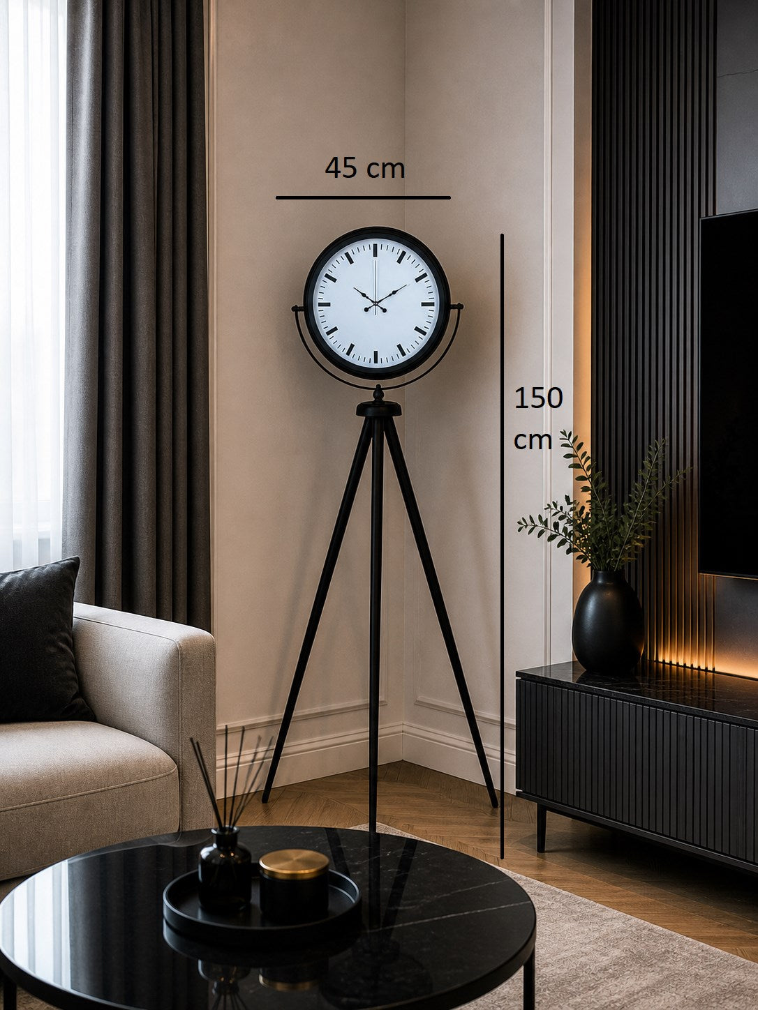 Markasız - Duvar Saati - AS 4089B