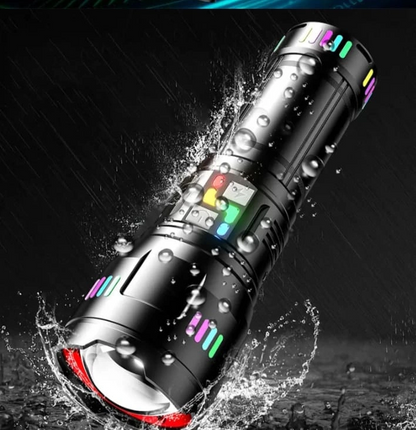 F.b.ı Pro F-3002 Alüminyum Tg Led Gece Şeritli Type-c Şarjlı El Feneri