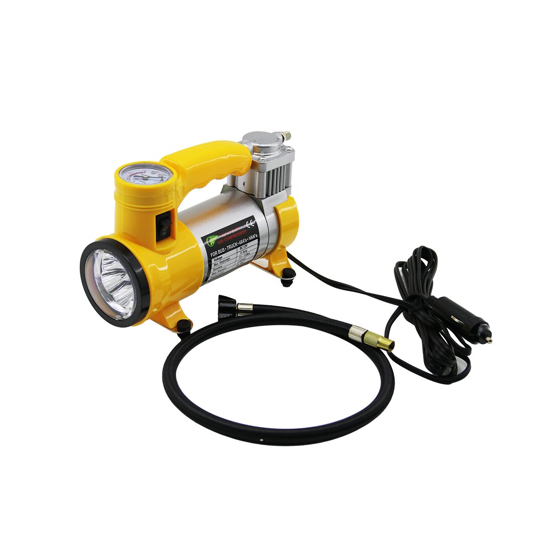 FENERLİ OTO - ARAÇ HAVA KOMPRESÖRÜ ÇAKMAKLIK FİŞLİDC 12V - 15A - 150PSI - 35LPM KA-735 (5643)