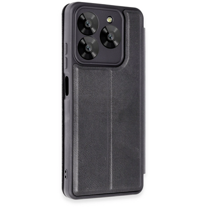 General Mobile Era 30 Kılıf Flip Cover - Siyah
