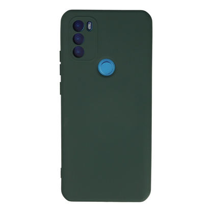 General Mobile Gm 21 Plus Kılıf Nano İçi Kadife Silikon - Koyu Yeşil