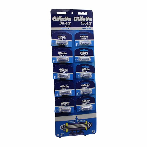 GİLLETTE BLUE3 JİLET KARTELALI 10 PARÇA (5643)