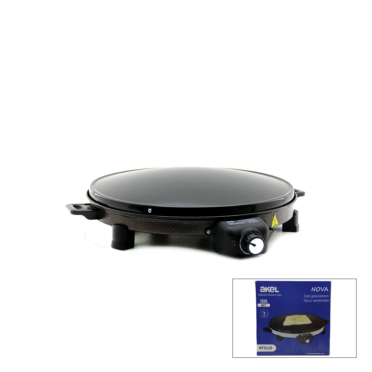 Gözleme Sacı Termostatlı 1550w 48x48x14cm