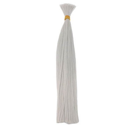 Açık Gri Renkli Sentetik Boğum Saç - 1Kg