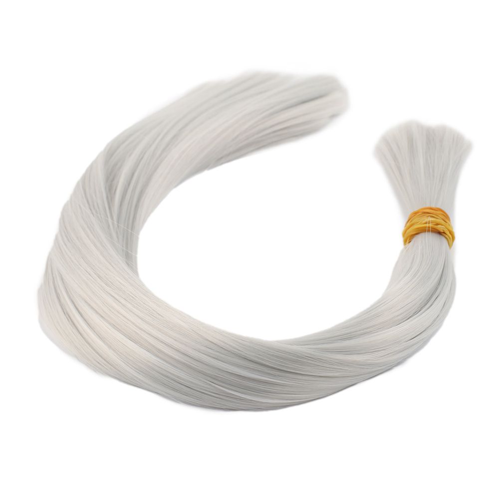 Açık Gri Renkli Sentetik Boğum Saç - 1Kg