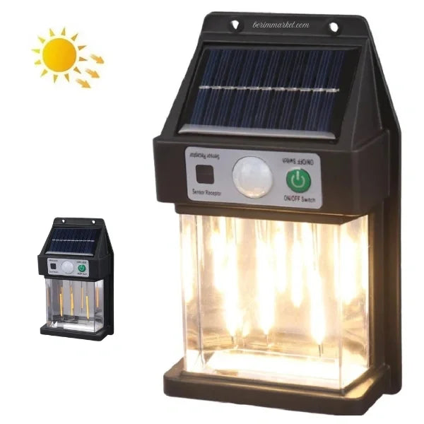 Güneş Enerjili Duvar Lambası YX-666 3W (5643)